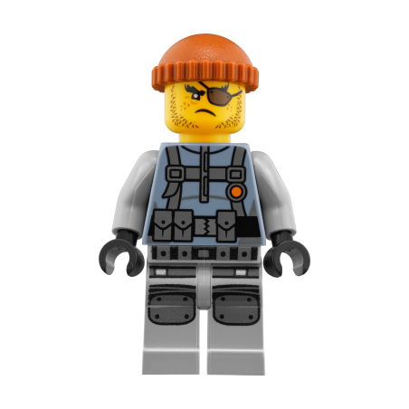 Shark Army Thug - Large Knee Plates Lego® - njo356