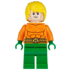 Aquaman - Yellow Tousled Hair Lego® - sh0050