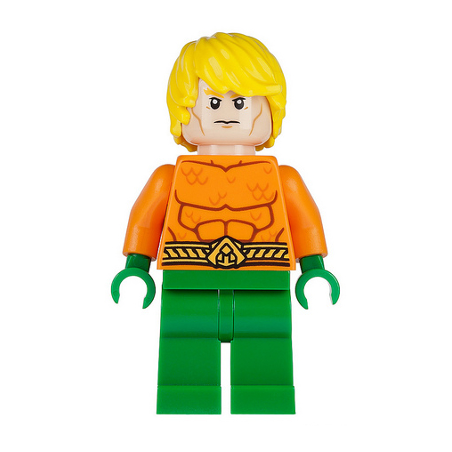 Aquaman - Yellow Tousled Hair Lego® - sh0050