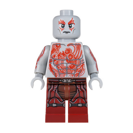 Drax - Dark Red Legs Lego® - sh0125