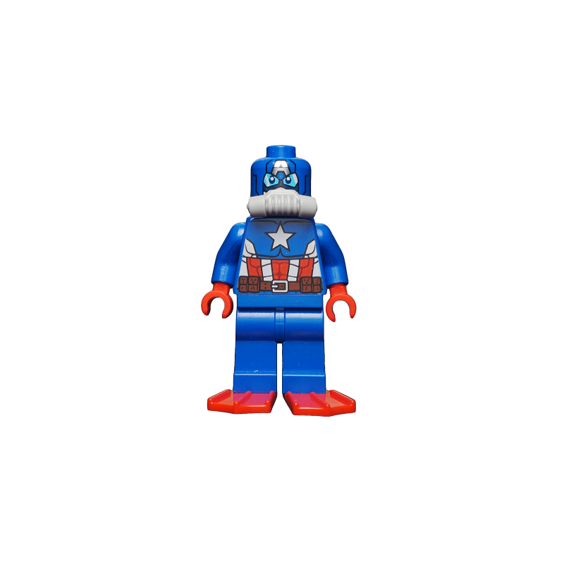 Scuba Captain America Lego® - sh0214