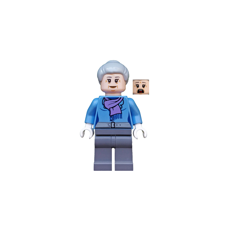 Aunt May - Medium Lavender Scarf Lego® - sh0272