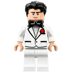 Bruce Wayne - White Tuxedo Lego® - sh0308