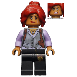 Barbara Gordon - Pinstripe Vest Lego® - sh0337