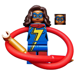 Ms. Marvel (Kamala Khan) - Long Arms Lego® - sh0375