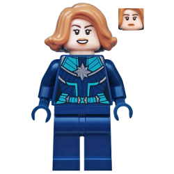 Captain Marvel (Carol Danvers) - 'Vers' Kree Starforce Uniform Lego® - sh0605